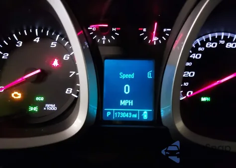 2012 Chevrolet Equinox 1Lt z USA, uszkodzony, nr VIN 2GNALDEK6C6320570